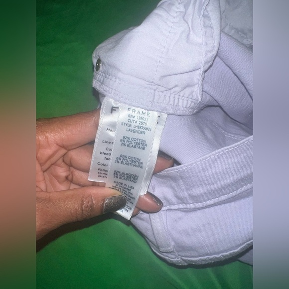 Frame Denim Women's Lilac Skinny Jeans size 27 - Picture 8 of 8